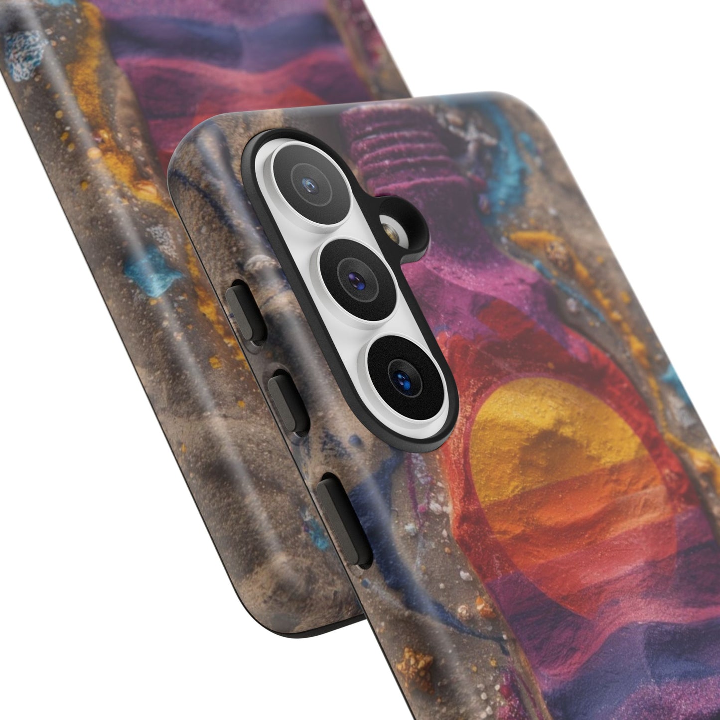 Phone Case — Colorful Sand Art Sunset Tough Protective Case