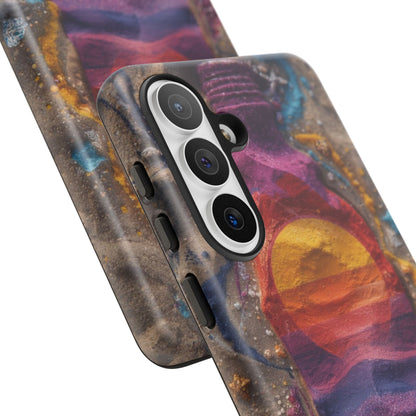 Phone Case — Colorful Sand Art Sunset Tough Protective Case