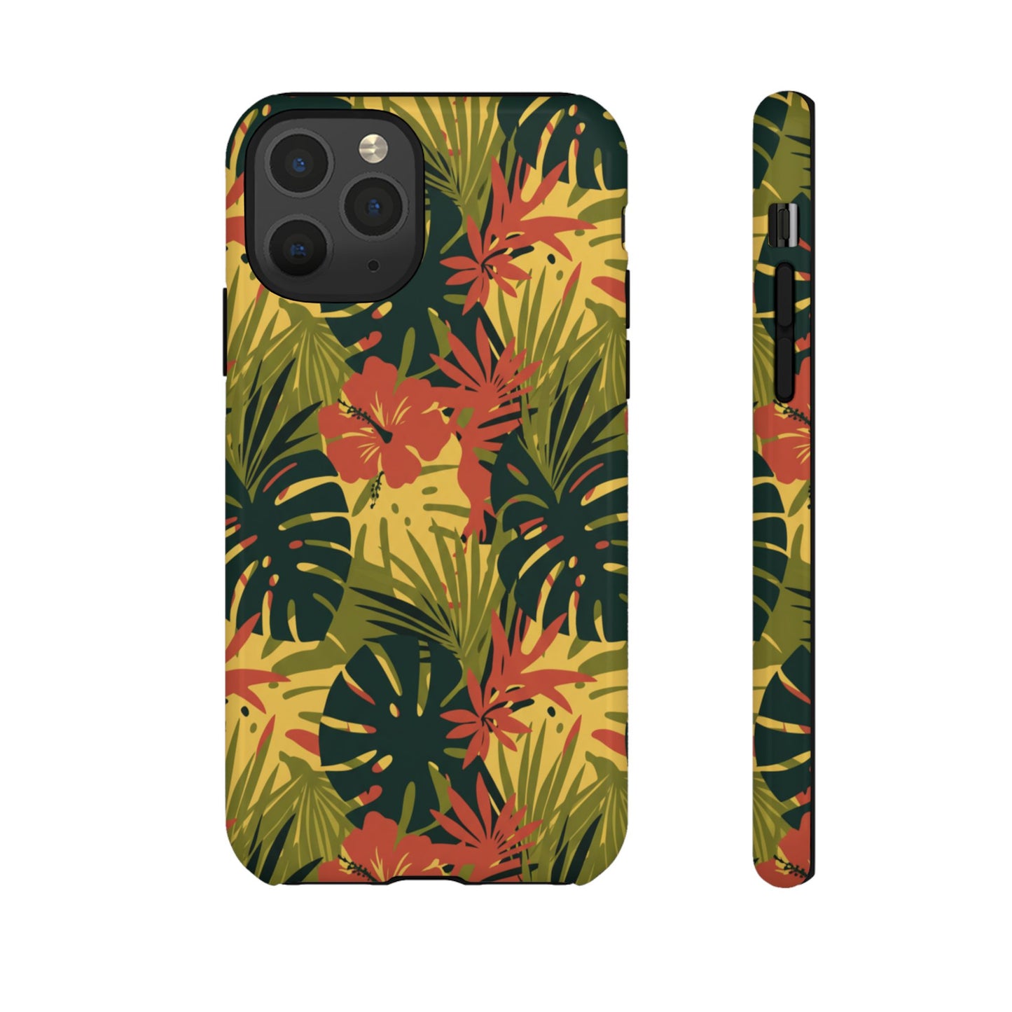 Tropical Hibiscus Phone Case — Durable Floral iPhone Protection