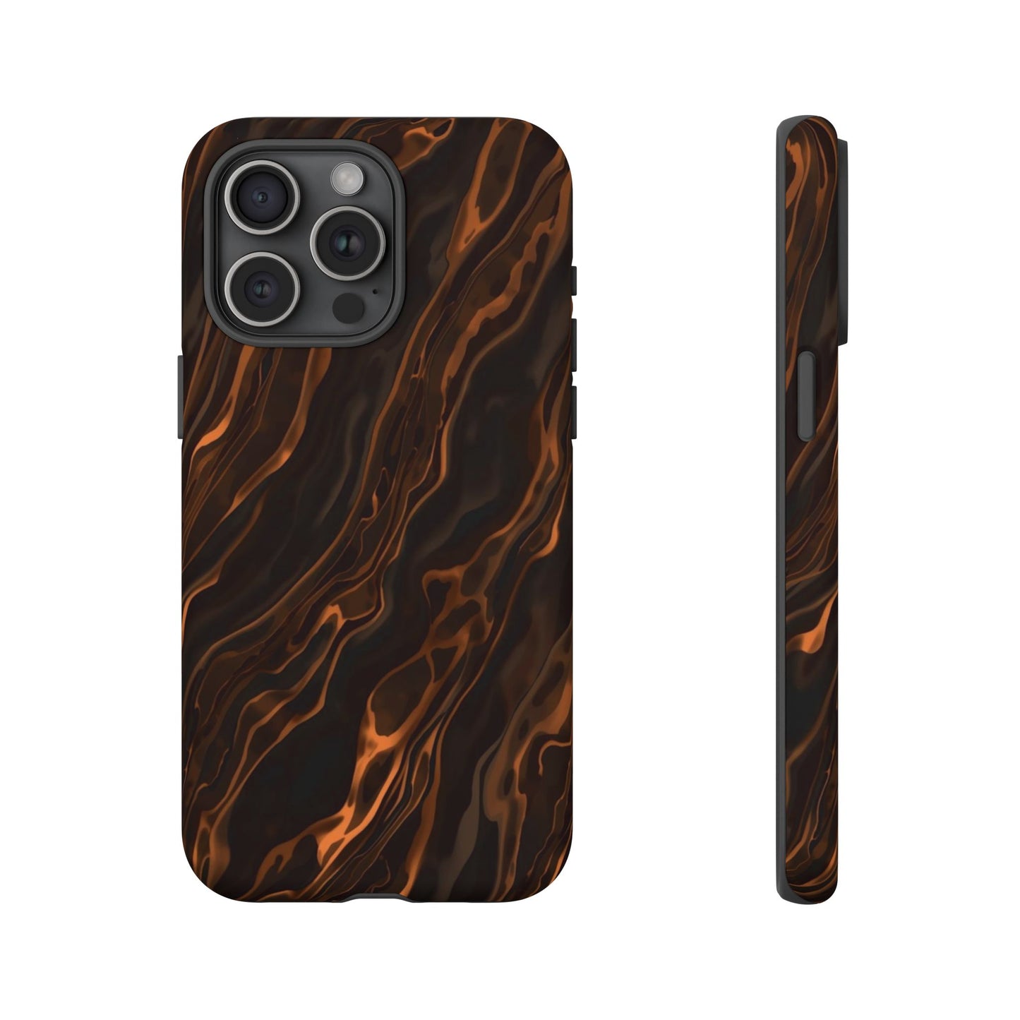 Copper Swirl Phone Case — Tough Protective iPhone Cover