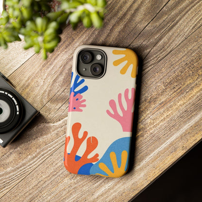 Tough Cases — Colorful Coral Pattern Phone Case