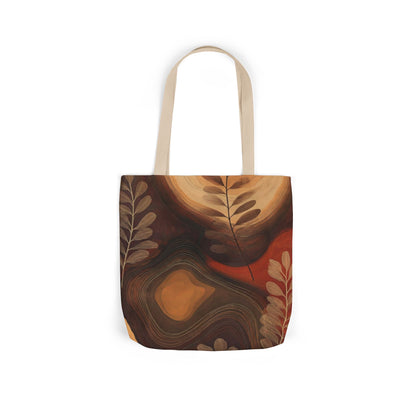 Autumn Earthtones Canvas Tote