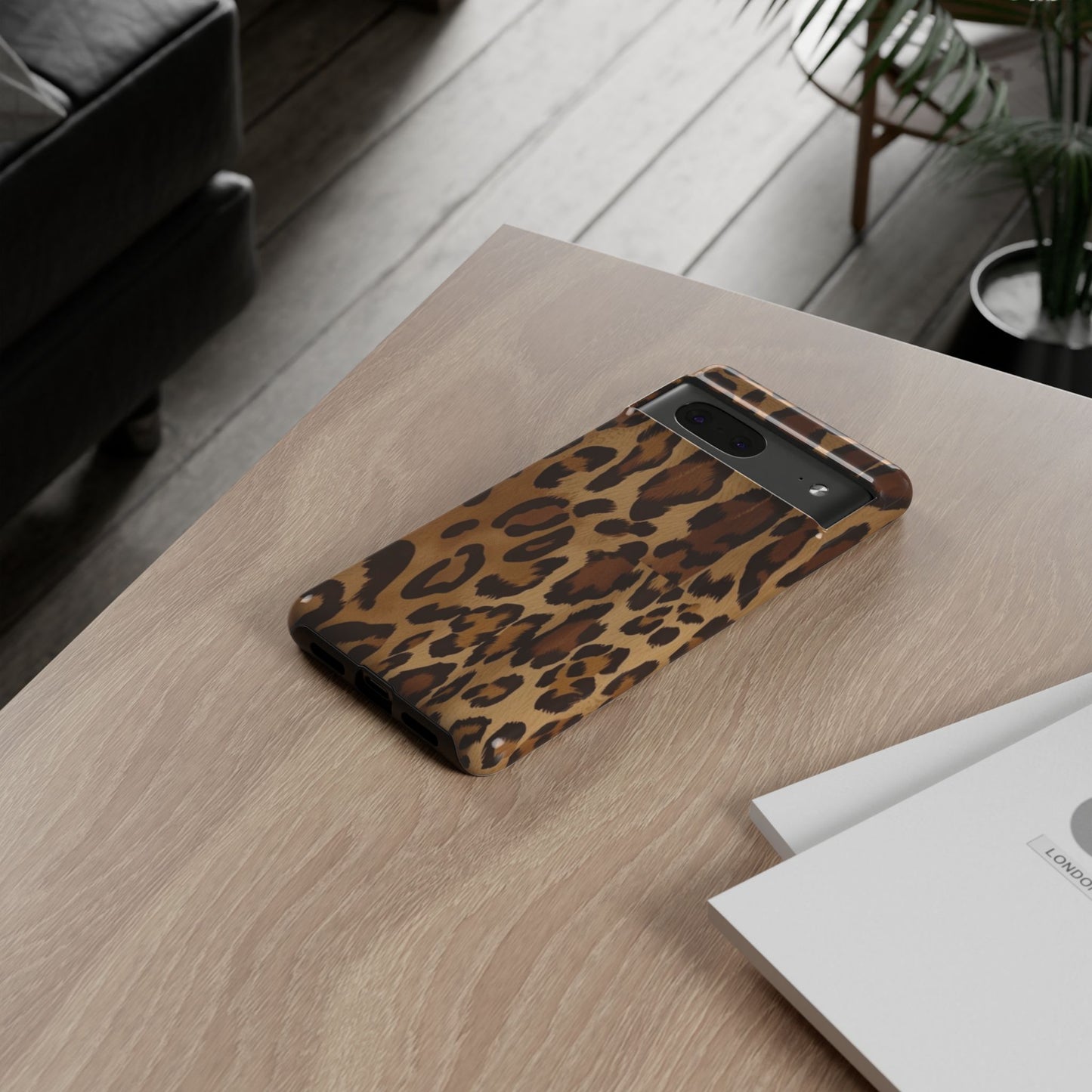 Leopard Print Tough Phone Case