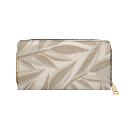 Women's Harvest Wallet - Botanical Zippered Wallet
