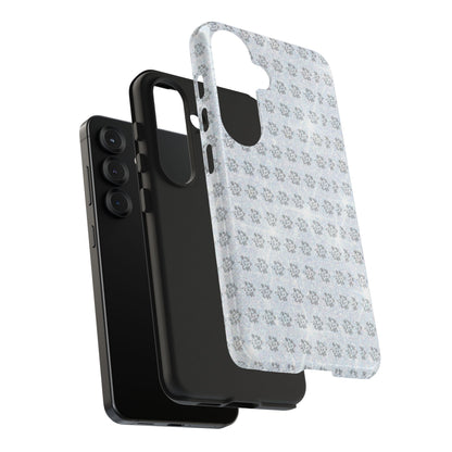 Tough Phone Case — Subtle floral Print Protective Cover