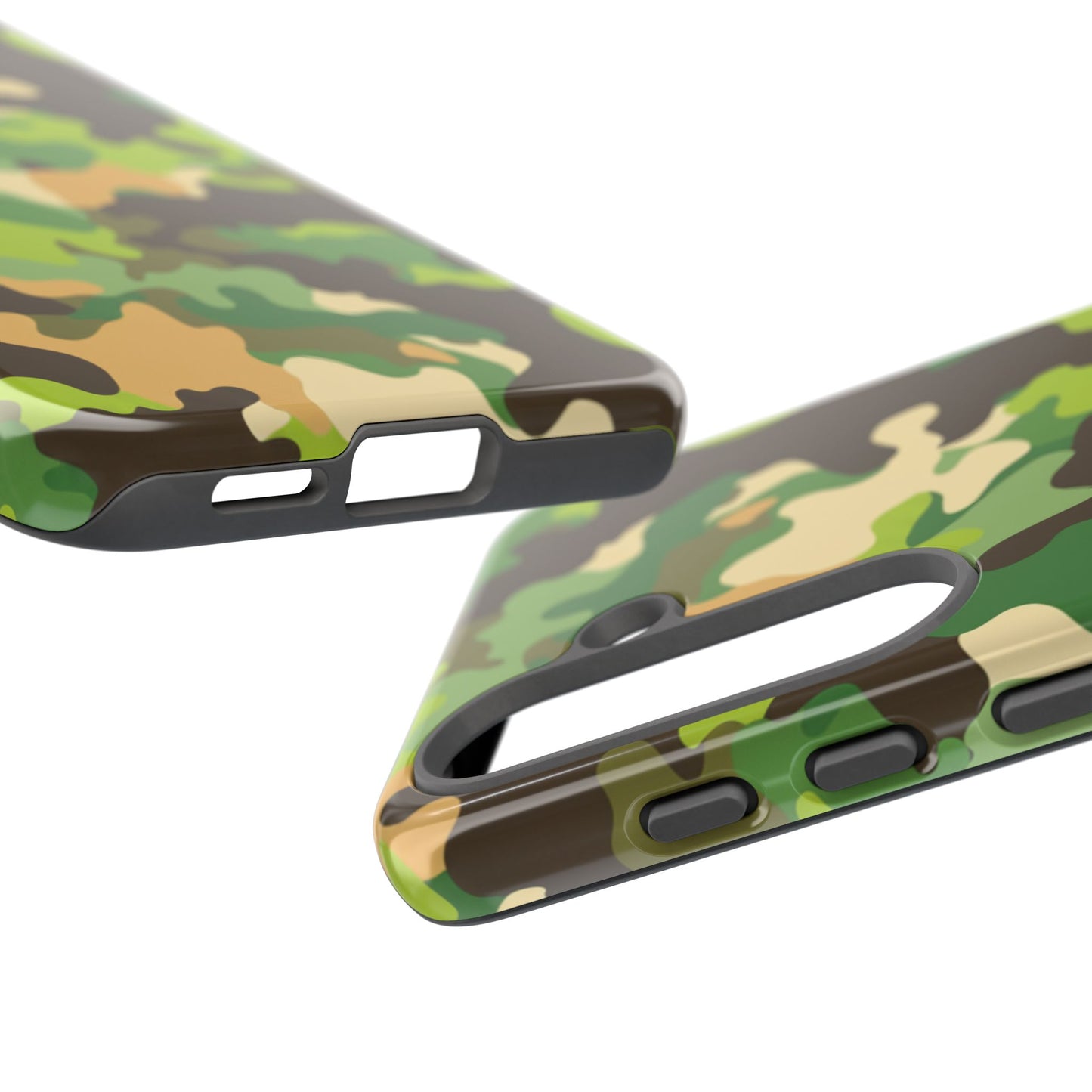Camouflage Tough Phone Case — Military Camo Protective Cover