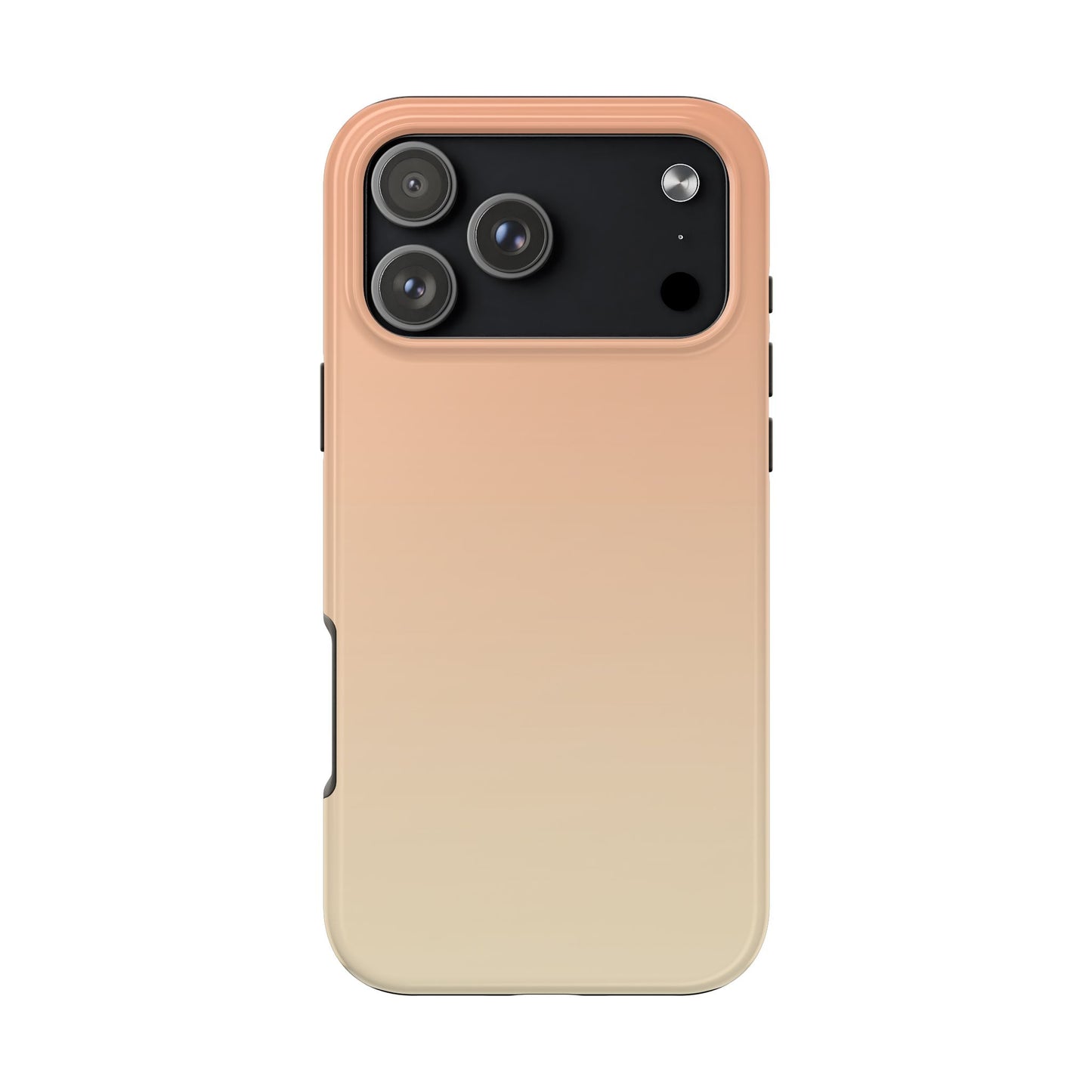 Gradient Tough Phone Case — Peach Ombre Protective Cover