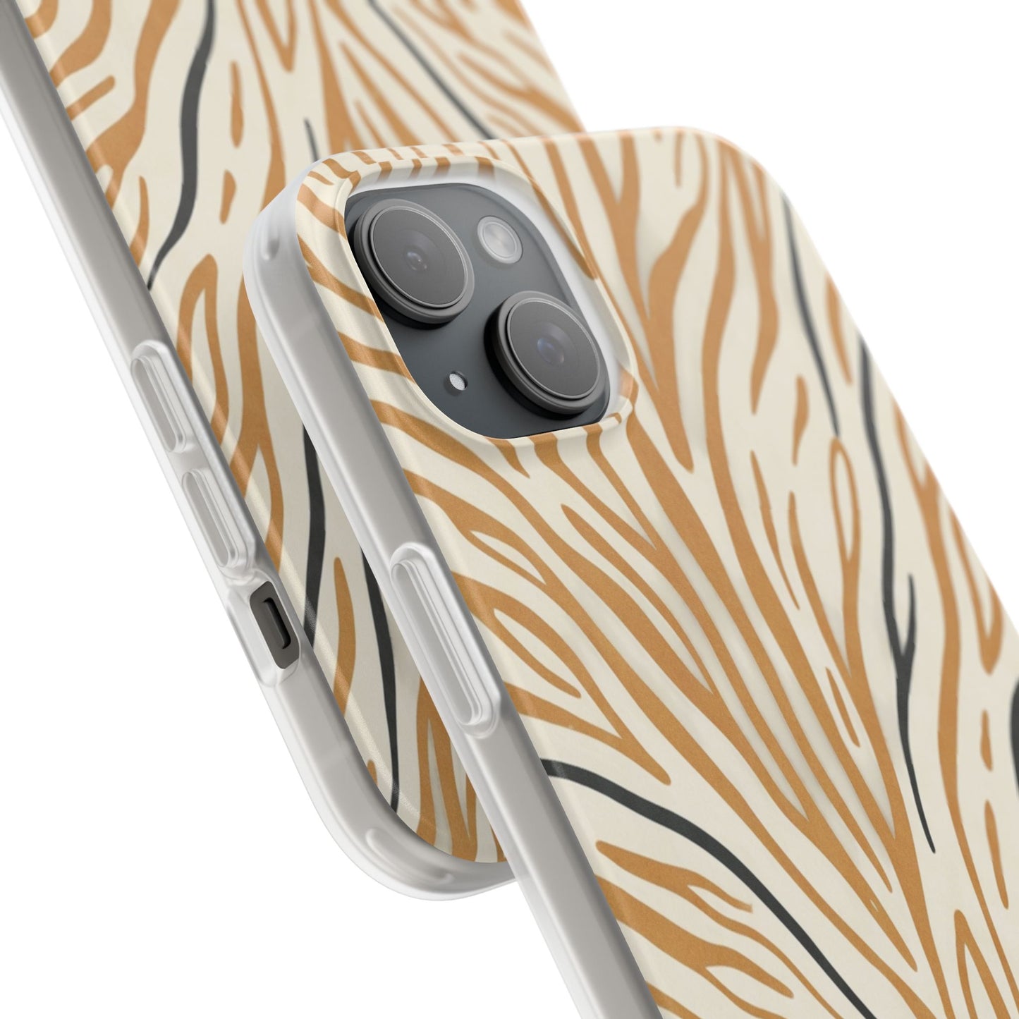 Pink Leopard Print Phone Case – Slim Flexible Protective Cover