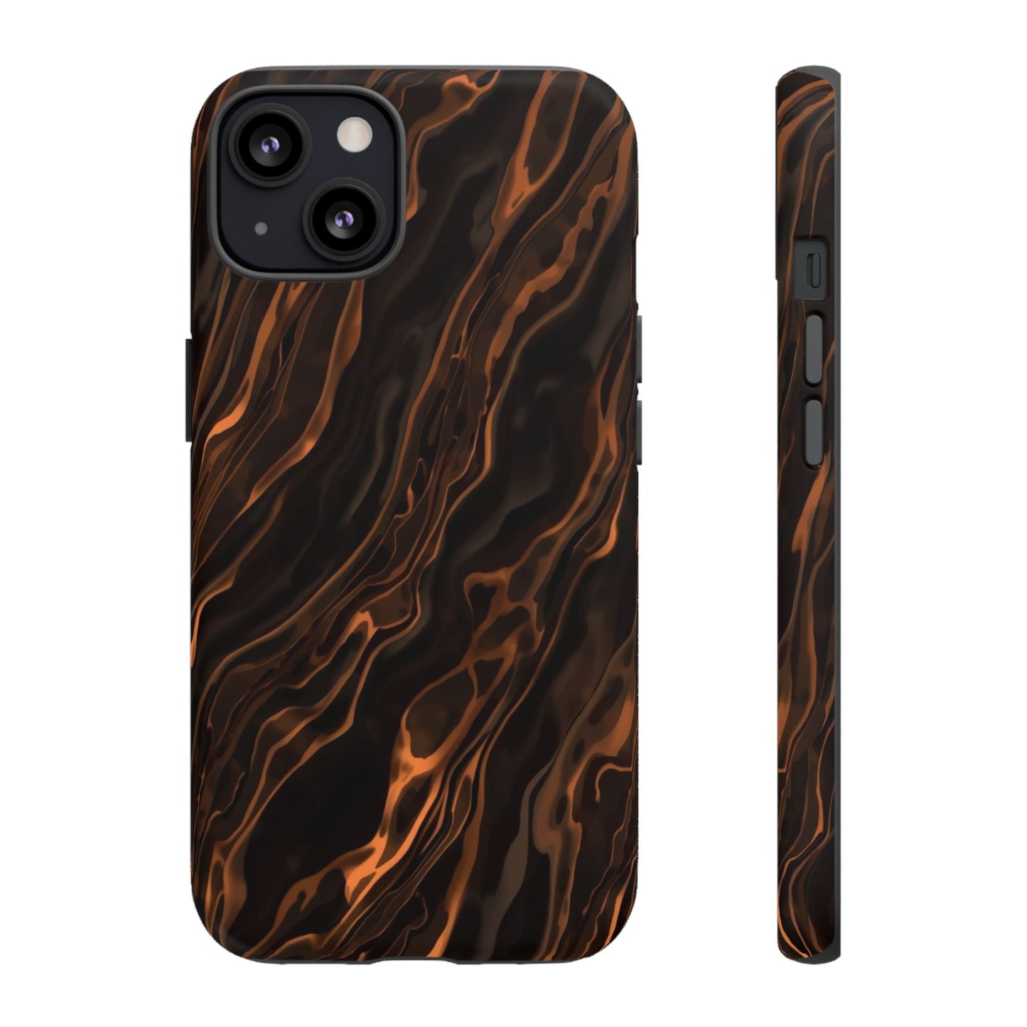 Copper Swirl Phone Case — Tough Protective iPhone Cover