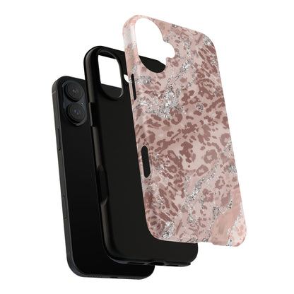 Tropical Monstera Phone Case — Colorful Leaf Protective Tough Case