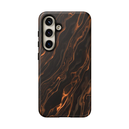 Copper Swirl Phone Case — Tough Protective iPhone Cover