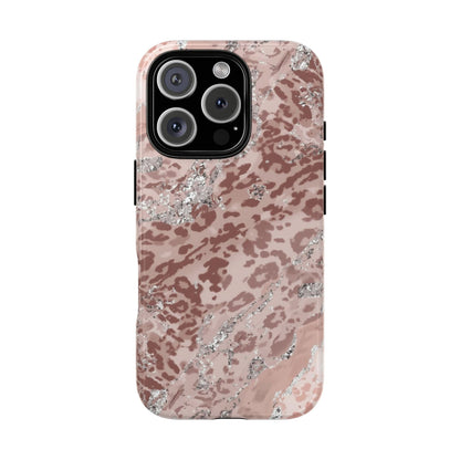 Tropical Monstera Phone Case — Colorful Leaf Protective Tough Case