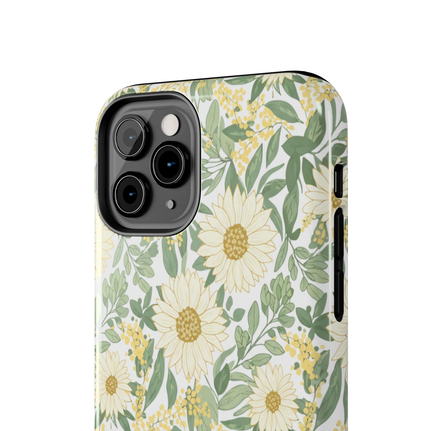 Daisy Meadow Tough Phone Case — Floral Protective Phone Cover