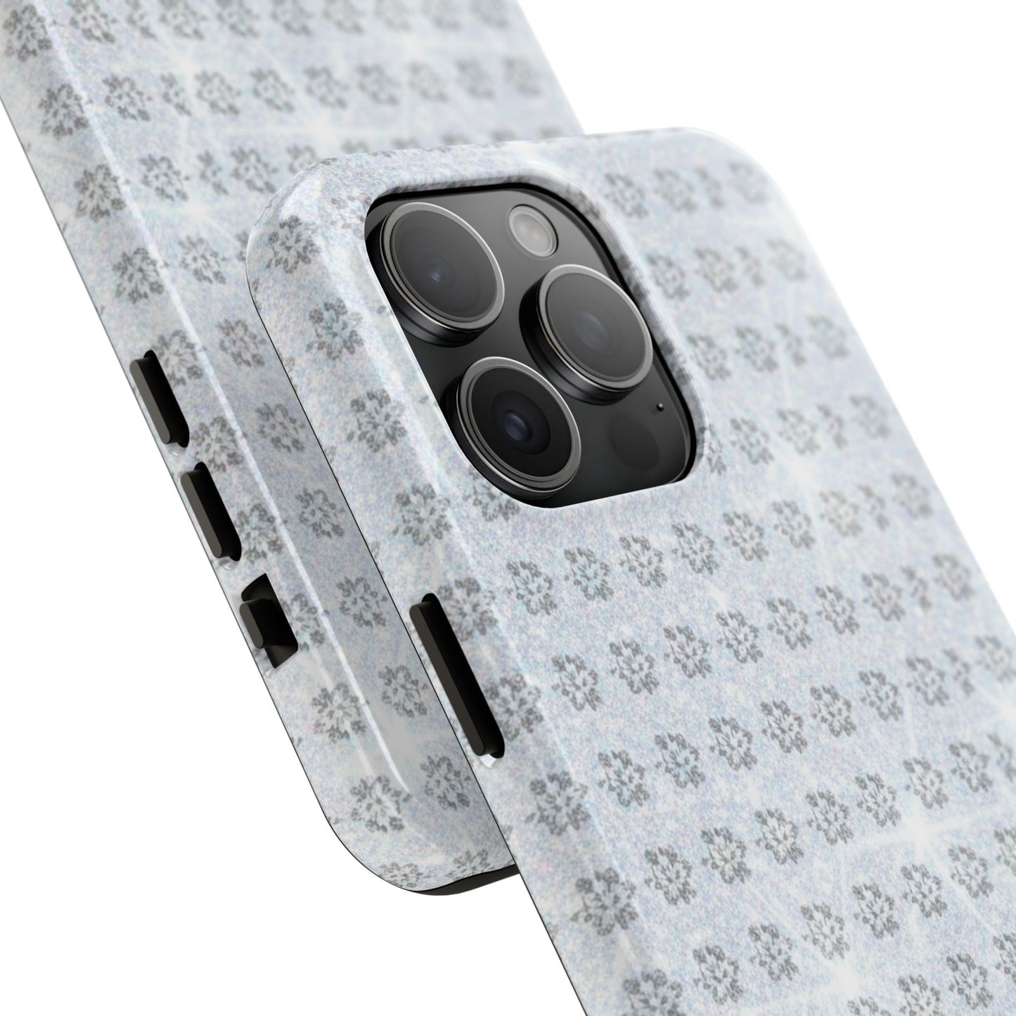 Tough Phone Case — Subtle floral Print Protective Cover