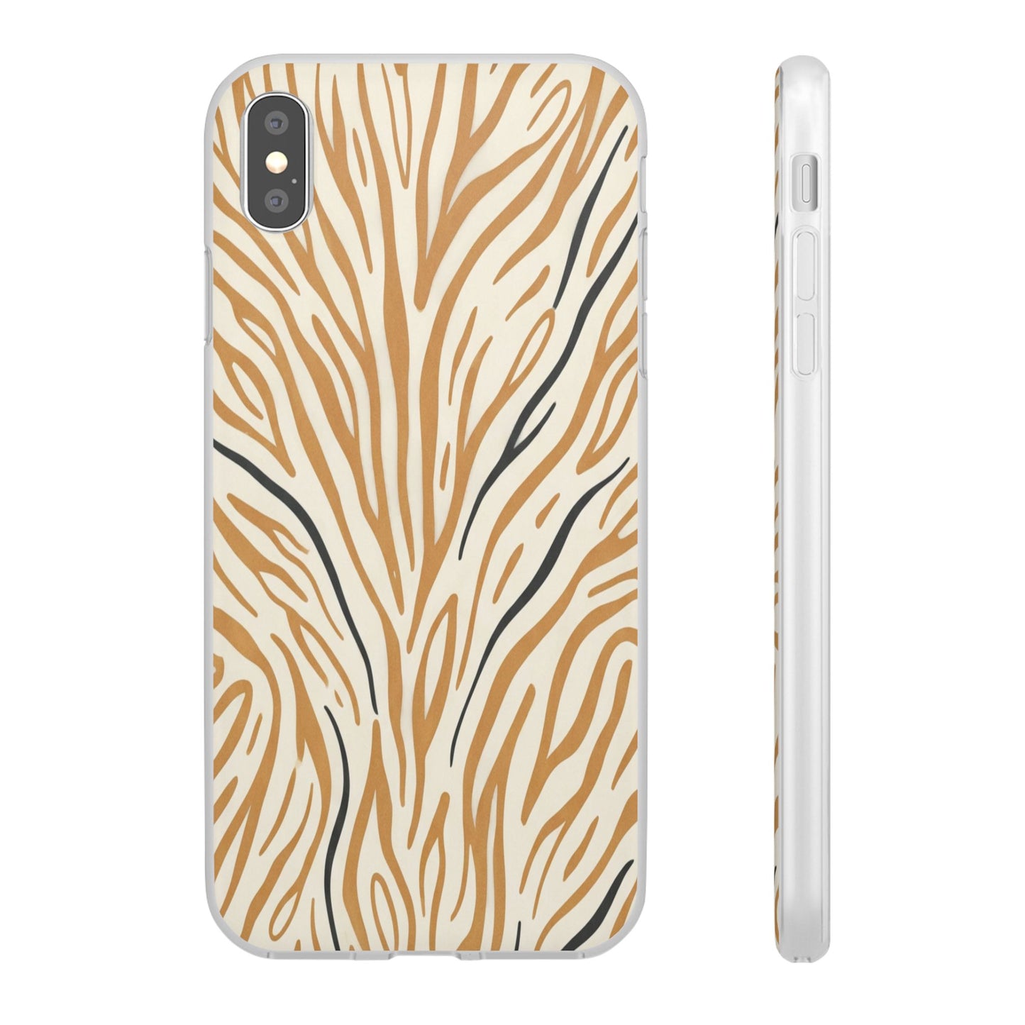 Pink Leopard Print Phone Case – Slim Flexible Protective Cover