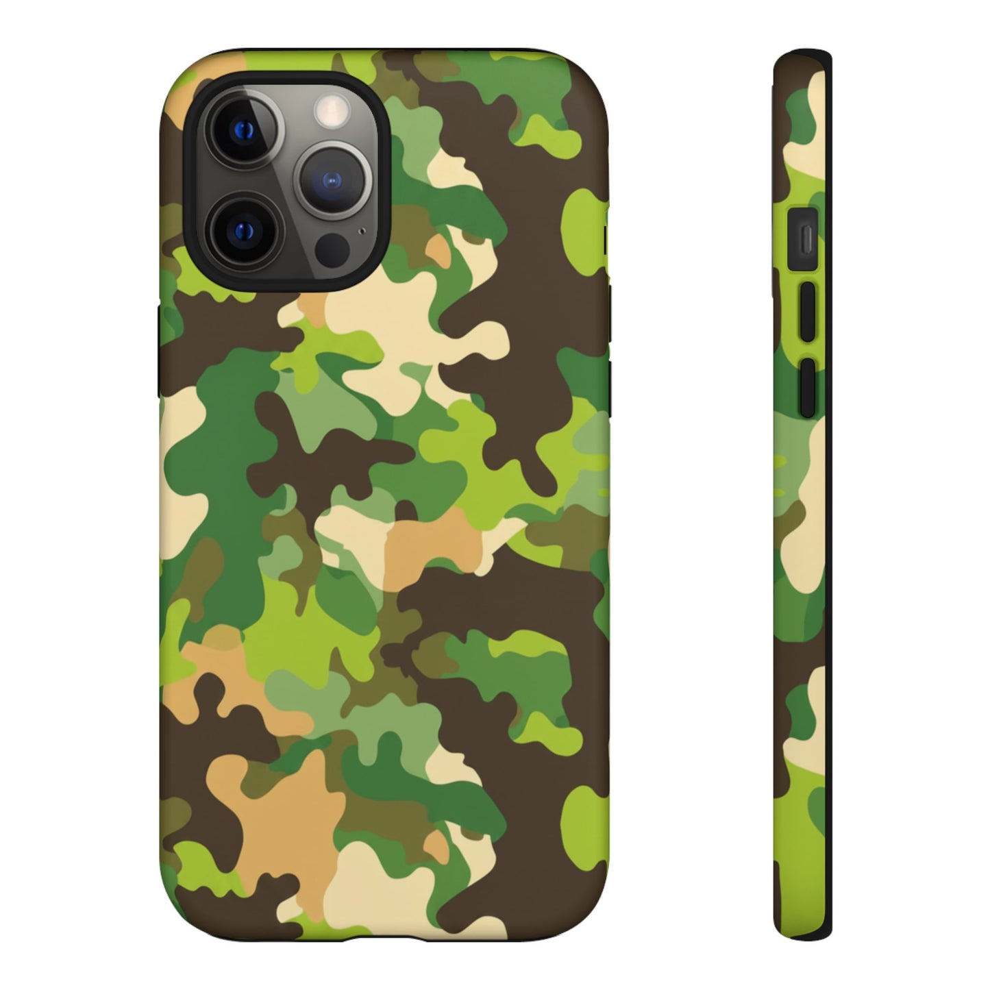 Camouflage Tough Phone Case — Military Camo Protective Cover