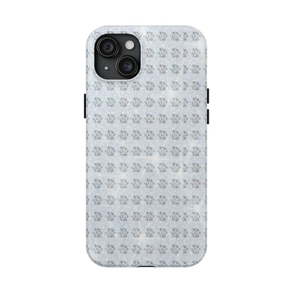 Tough Phone Case — Subtle floral Print Protective Cover