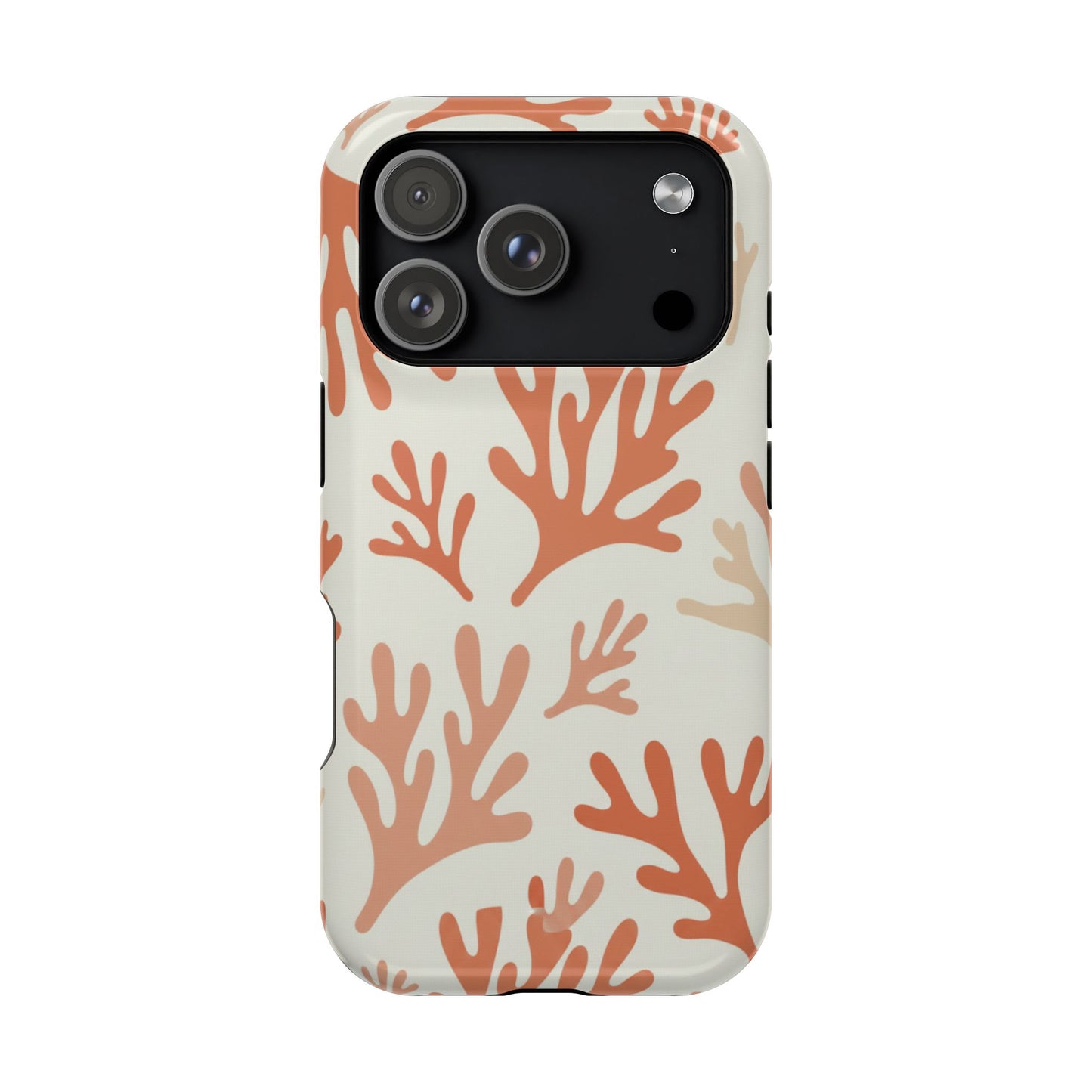 Coral Reef Magnetic Impact Phone Case — Protective MagSafe-Compatible Design