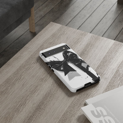 Phone Case — Black Bow Graphic Protective Cover