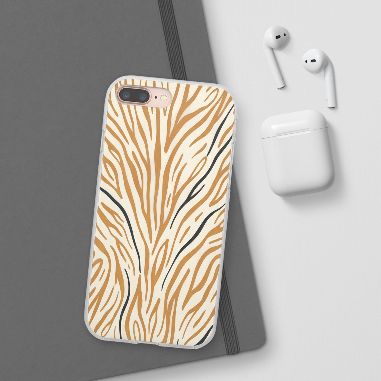 Pink Leopard Print Phone Case – Slim Flexible Protective Cover