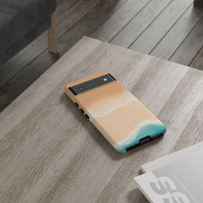 Ocean Shore Tough Phone Case — Beach Wave Protective Cover