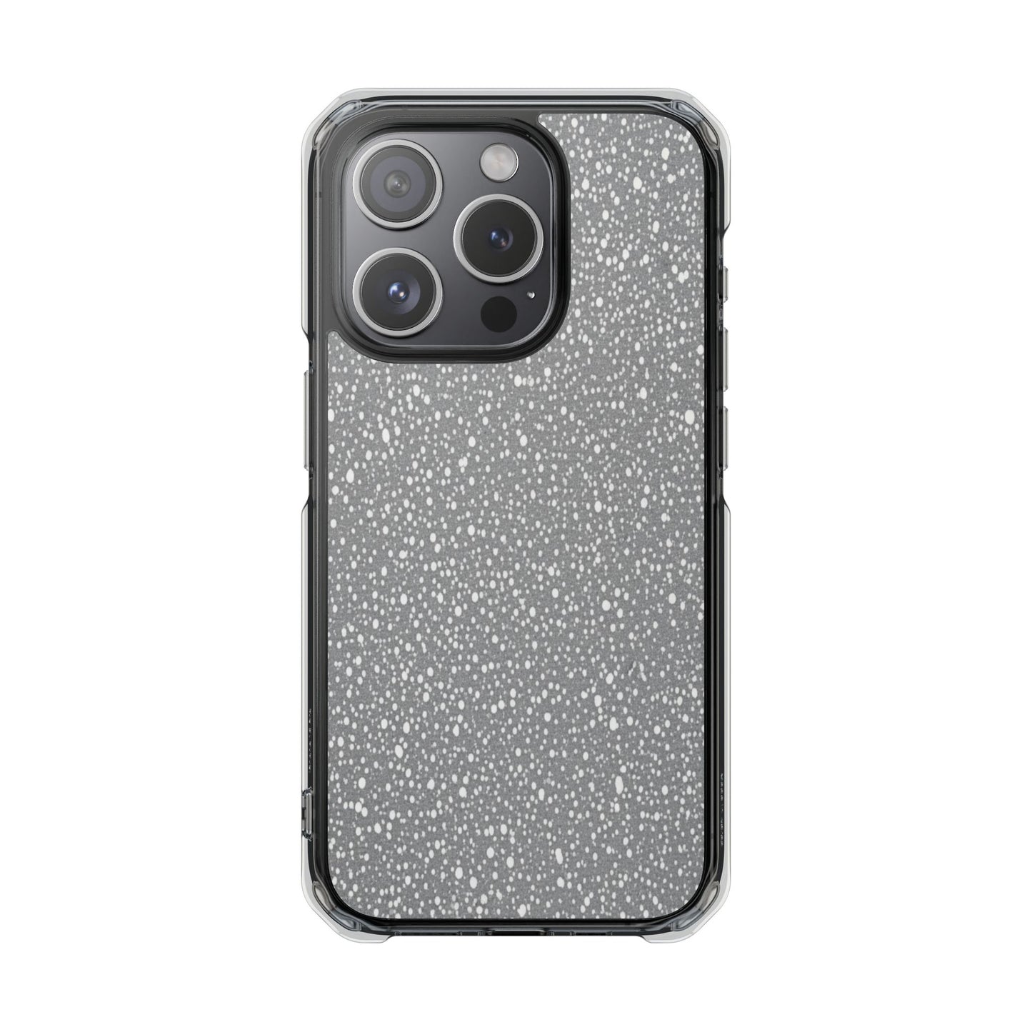 Clear Magnetic Impact Phone Case — Sparkle Glitter Protective Cover