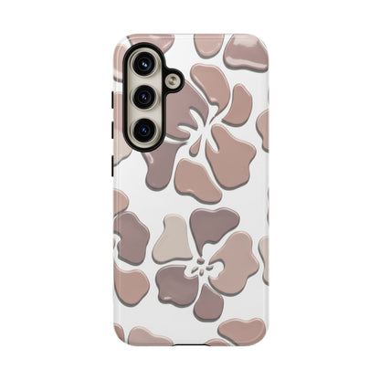 Tough Cases — Neutral Floral Tough Phone Case