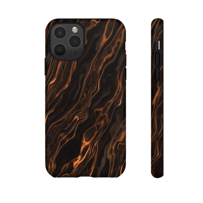 Copper Swirl Phone Case — Tough Protective iPhone Cover