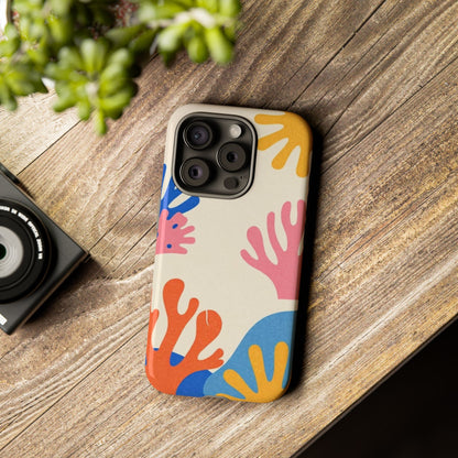 Tough Cases — Colorful Coral Pattern Phone Case