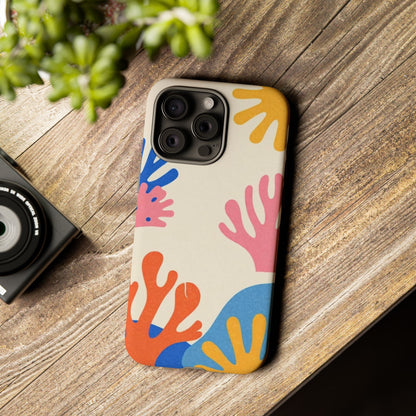 Tough Cases — Colorful Coral Pattern Phone Case