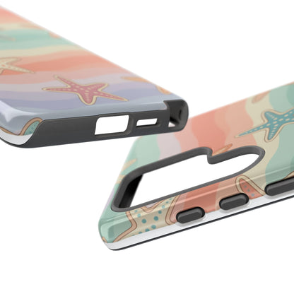 Starfish Wave Tough Phone Case — Pastel Beach Protective Cover