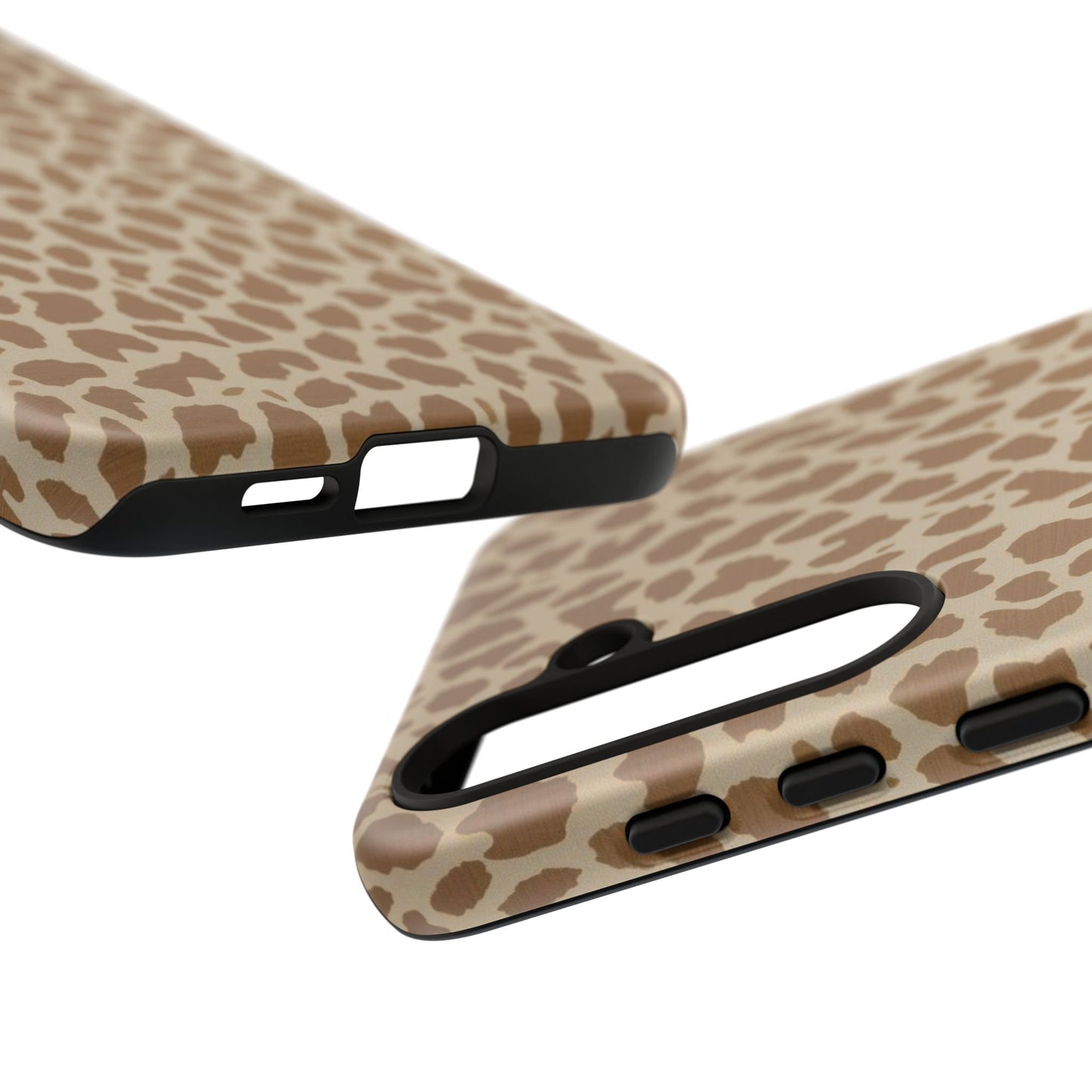 Leopard Print Tough Phone Case — Slim Protective Animal Pattern