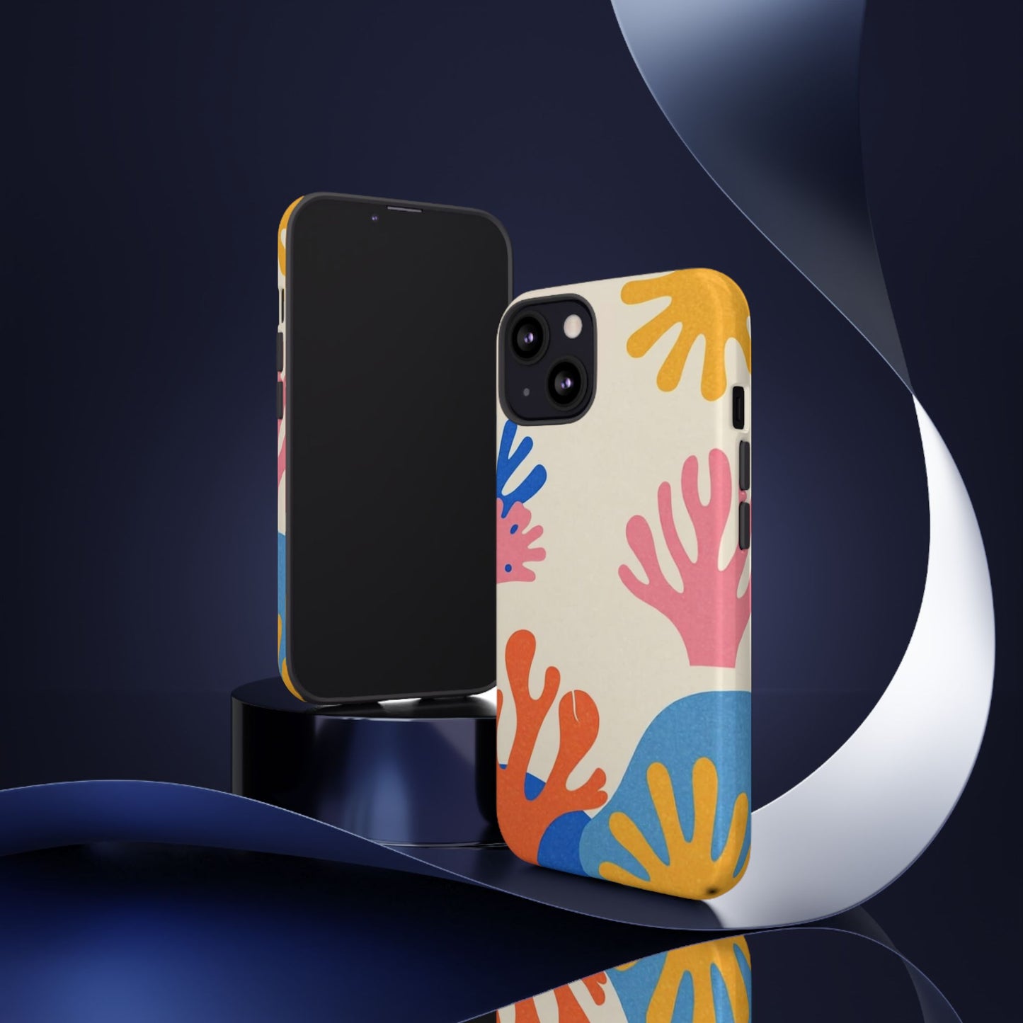 Tough Cases — Colorful Coral Pattern Phone Case