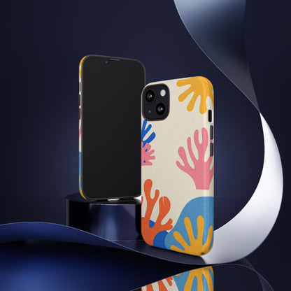 Tough Cases — Colorful Coral Pattern Phone Case