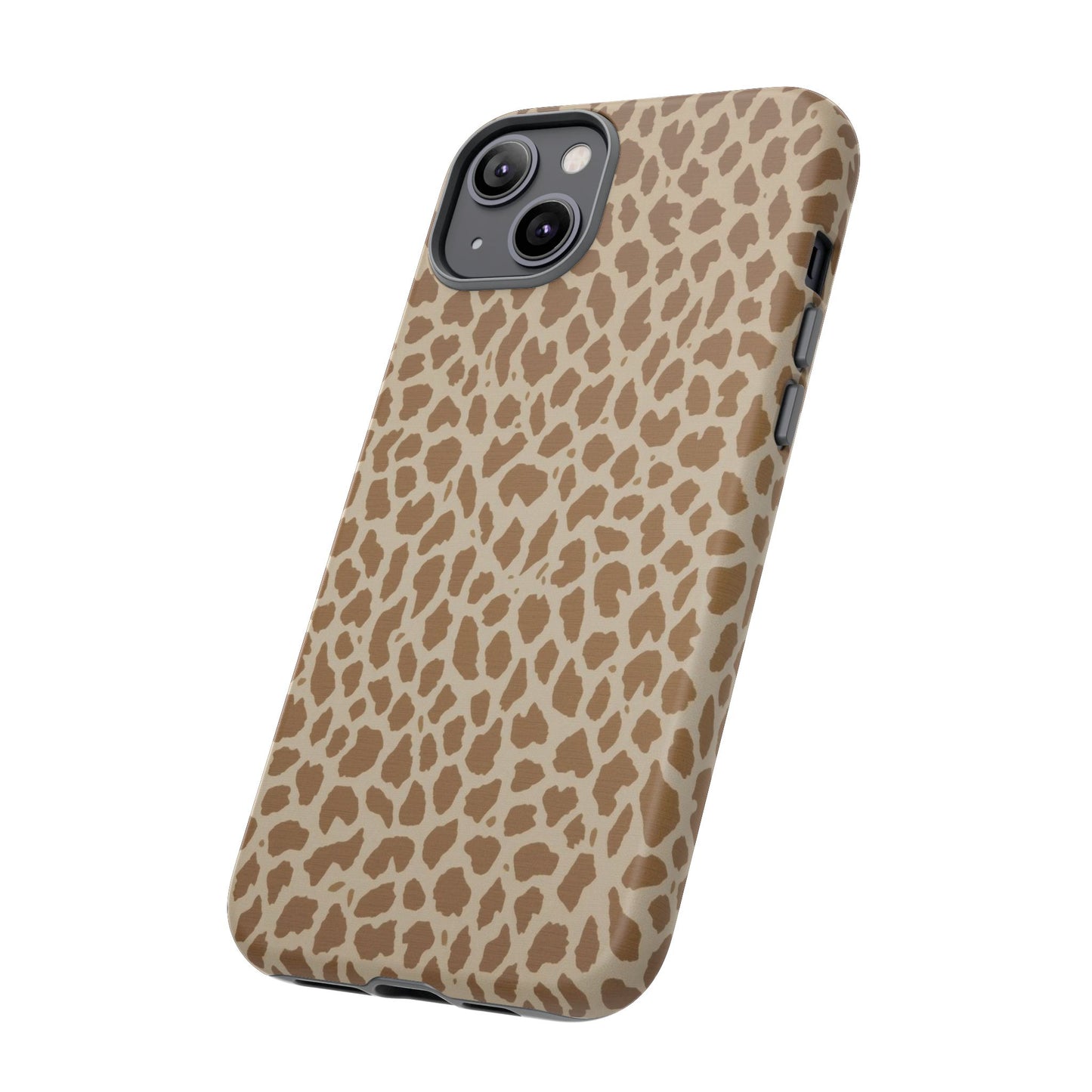 Leopard Print Tough Phone Case — Slim Protective Animal Pattern