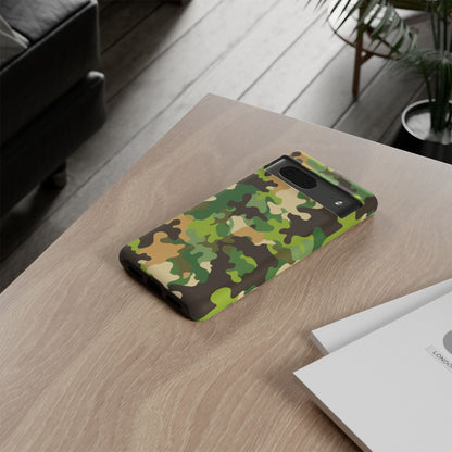 Camouflage Tough Phone Case — Military Camo Protective Cover
