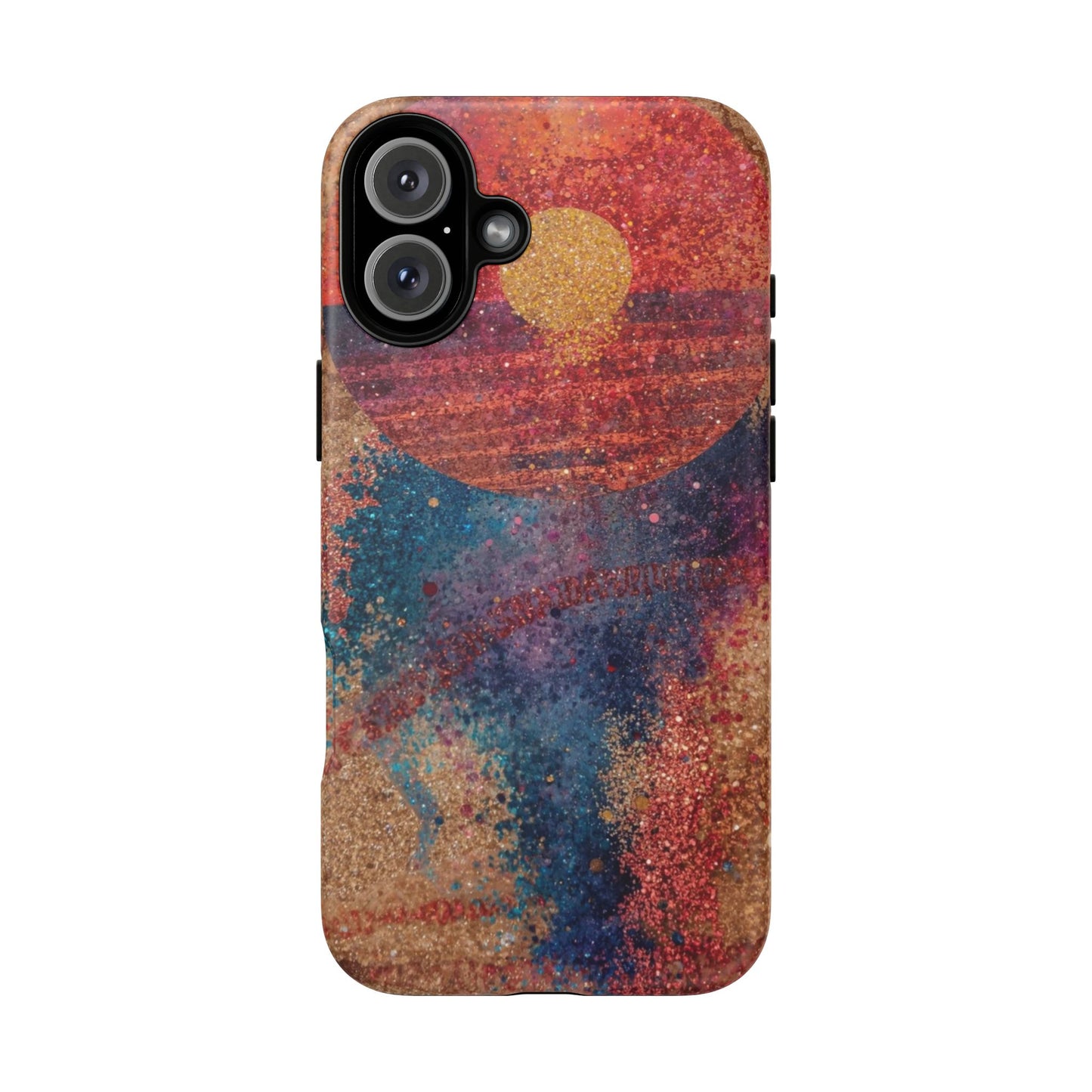 Retro Sunset Tough Phone Case