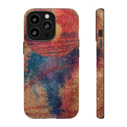 Retro Sunset Tough Phone Case