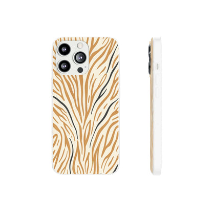 Pink Leopard Print Phone Case – Slim Flexible Protective Cover