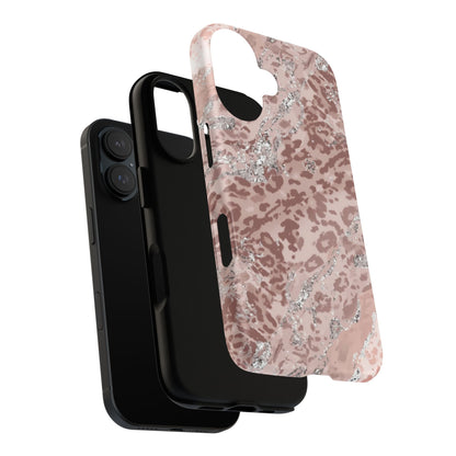 Tropical Monstera Phone Case — Colorful Leaf Protective Tough Case