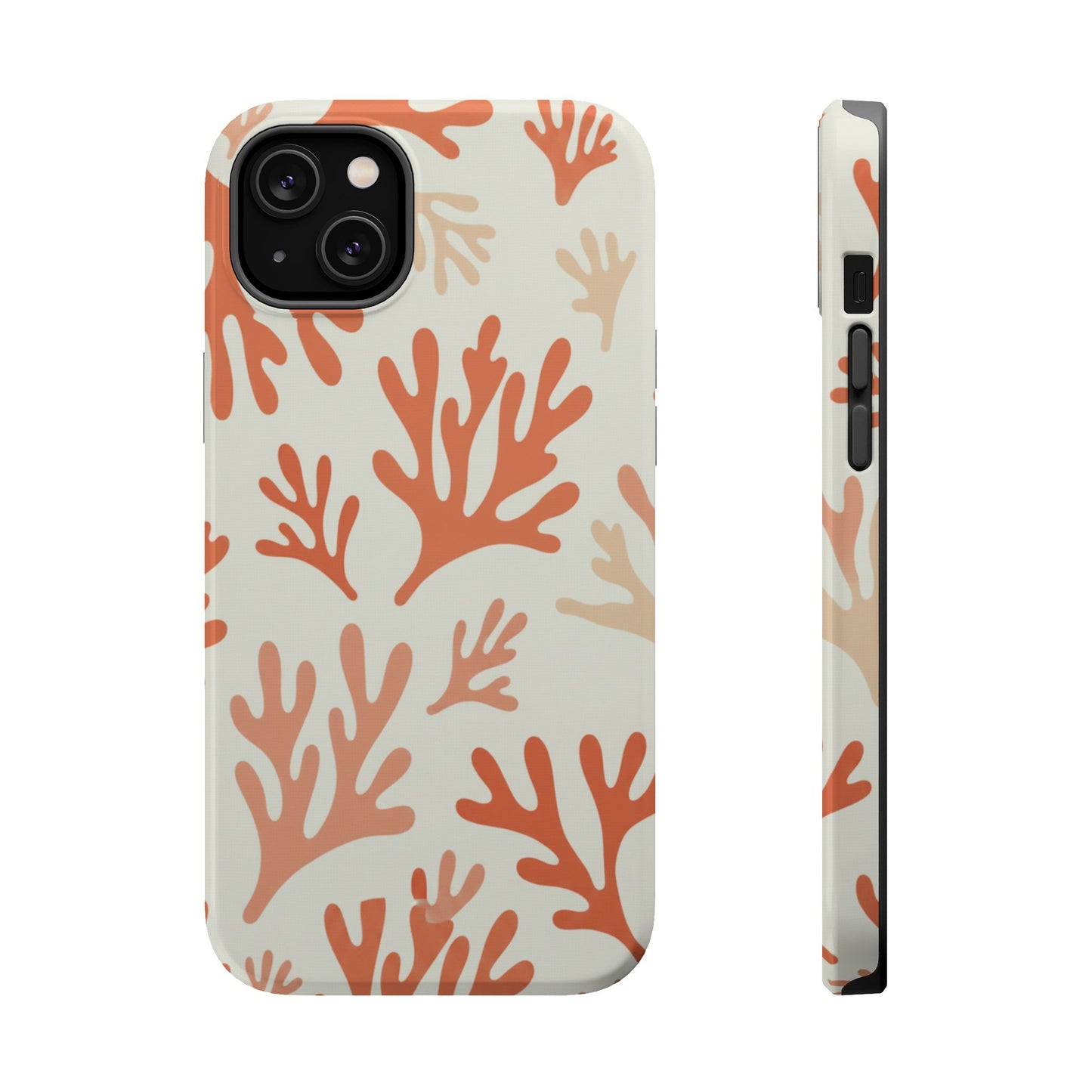 Coral Reef Magnetic Impact Phone Case — Protective MagSafe-Compatible Design