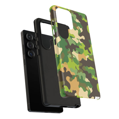 Camouflage Tough Phone Case — Military Camo Protective Cover