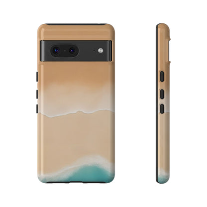 Ocean Shore Tough Phone Case — Beach Wave Protective Cover