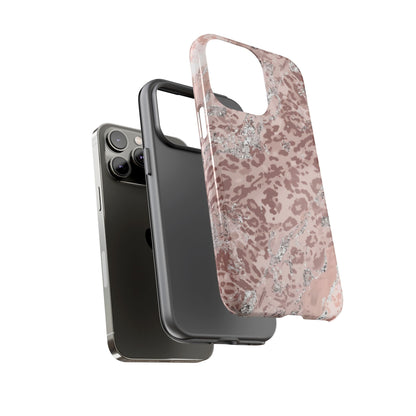 Tropical Monstera Phone Case — Colorful Leaf Protective Tough Case