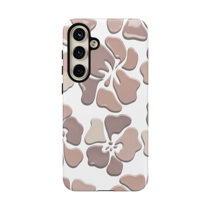 Tough Cases — Neutral Floral Tough Phone Case
