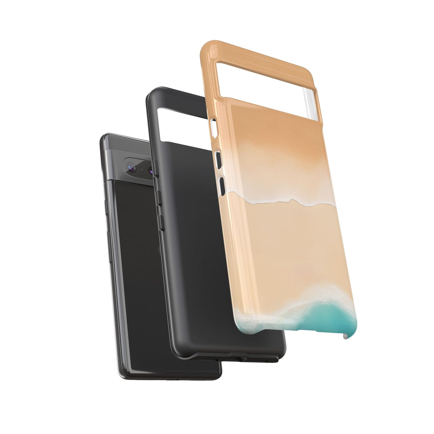 Ocean Shore Tough Phone Case — Beach Wave Protective Cover