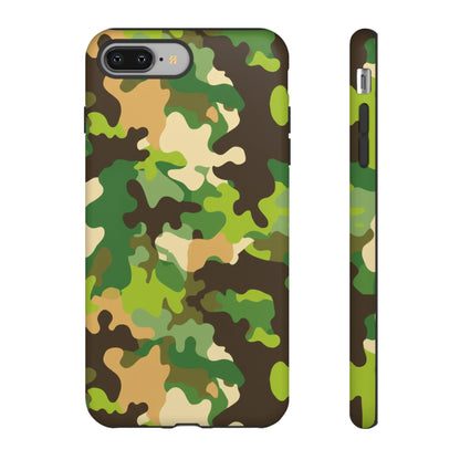 Camouflage Tough Phone Case — Military Camo Protective Cover