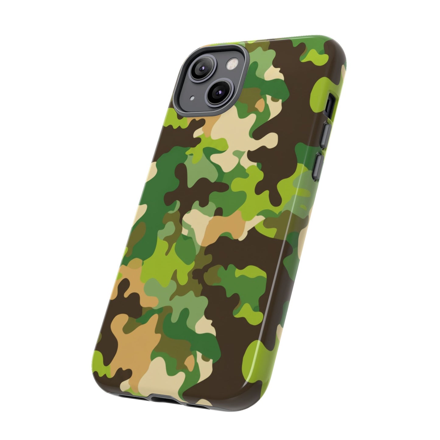 Camouflage Tough Phone Case — Military Camo Protective Cover
