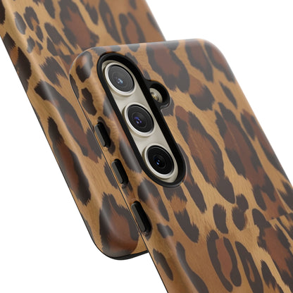 Leopard Print Tough Phone Case