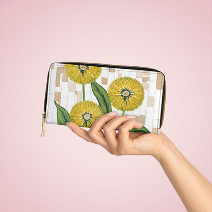 Women's Abstract Dandelion Wallet